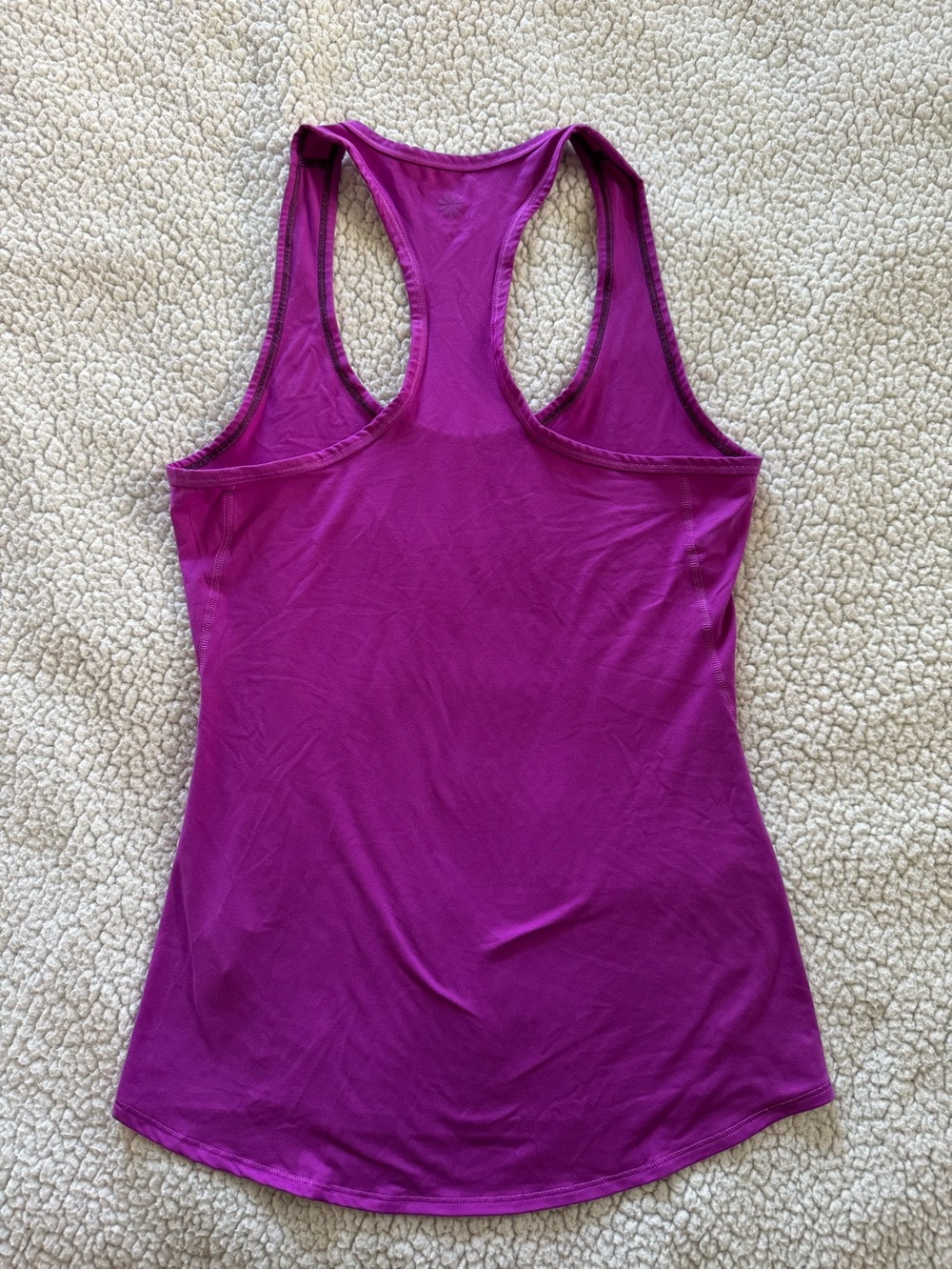 Athleta Magenta Racerback Performance Tank - Picture 2 of 3
